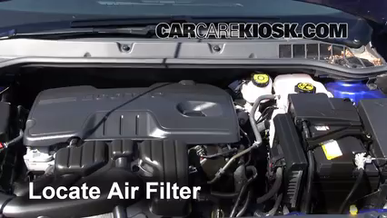 2013 Buick Verano 2.4L 4 Cyl. FlexFuel Air Filter (Engine) Replace